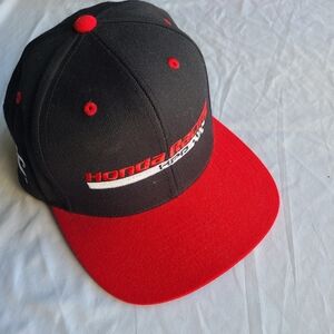 Honda Racing Black and Red Cap